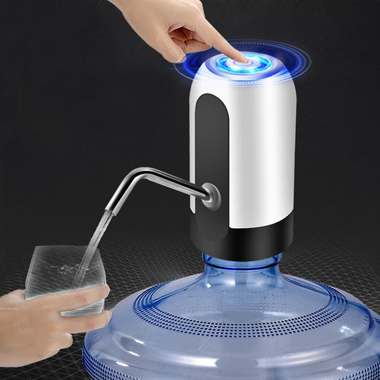 Touch rechargeable water dispenser